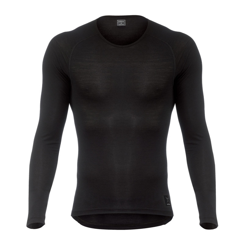 T-shirt Uomo LEADHALO In 100% Lana Merino 16,5 Micron, Maniche Corte, Termica, Traspirante, Antipuzzo, Strato Base Outdoor