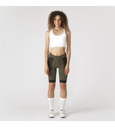 Fuoristrada Women's Gravel Bike Shorts, Olive | Shop Now