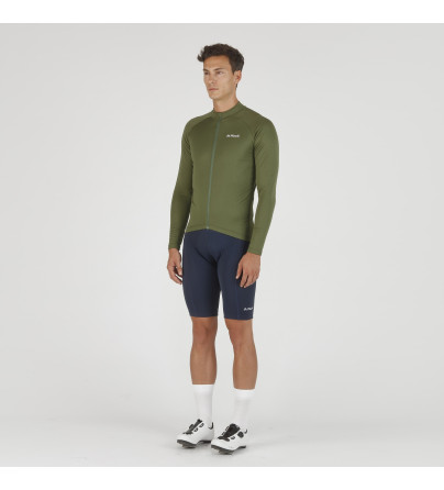 Men's Classica Sportwool Bike Jersey, Olive | Shop Now