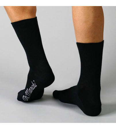 Calzini da ciclismo in lana merino Classic, neri | Acquista online