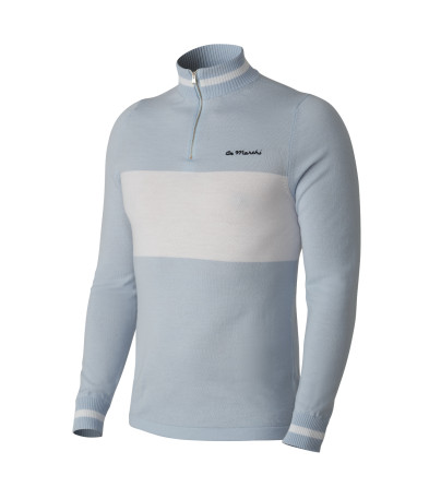 Audace: Merino Cycling Jersey, Light Blue | Shop Now