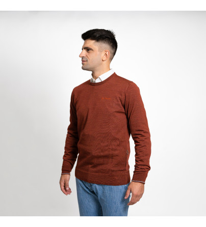 Magenta Light Merino Jumper