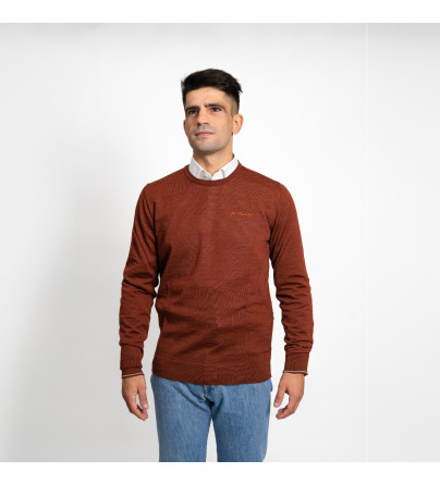 Magenta Light Merino Jumper
