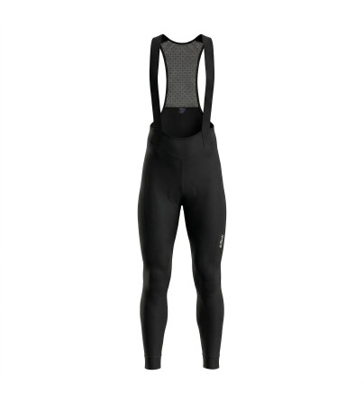 Bruma Bib Tight Black| Men’s Winter Cycling Bib Tights | De Marchi