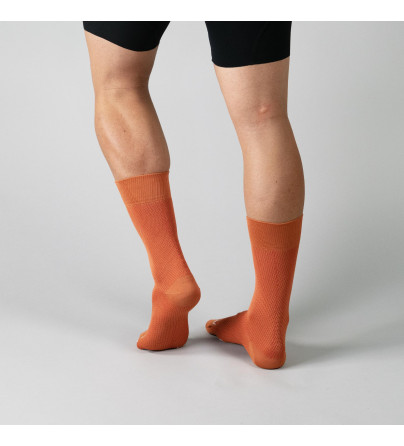Superleggero Cycling Socks, Orange | Shop Now