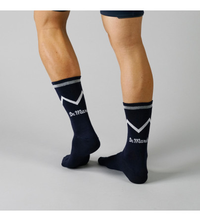 Classic 4-Season Socks Noirs | Chaussettes de cyclisme | De Marchi
