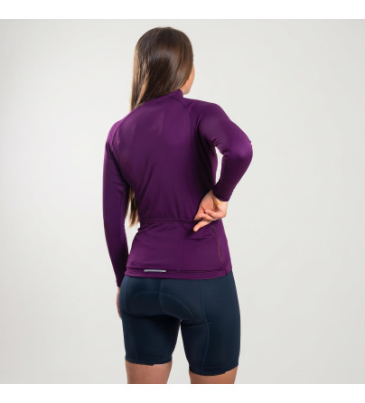 Women's Classica Sportwool Bike Jersey, Purple | Shop Now