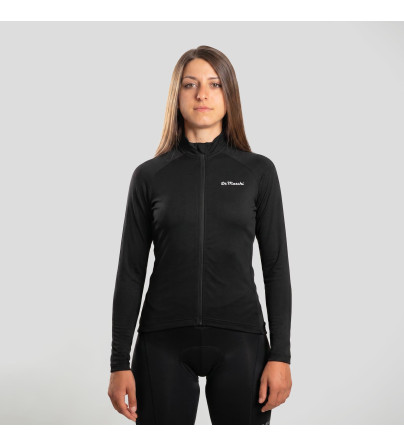Women's Classica Sportwool Bike Jersey, Black | Shop Now