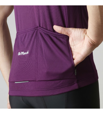 Classica Sportwool Cycling Jersey, Purple | Shop Now