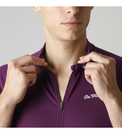 Classica Sportwool Cycling Jersey, Purple | Shop Now