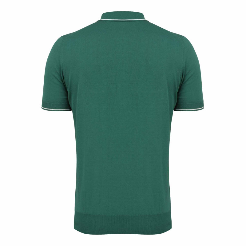 Elite Cotton Polo Shirt for Cycling, Golf Green | Shop Now