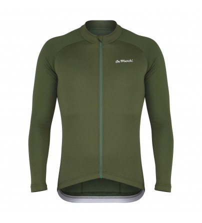 Men's Classica Sportwool Bike Jersey, Olive | Shop Now
