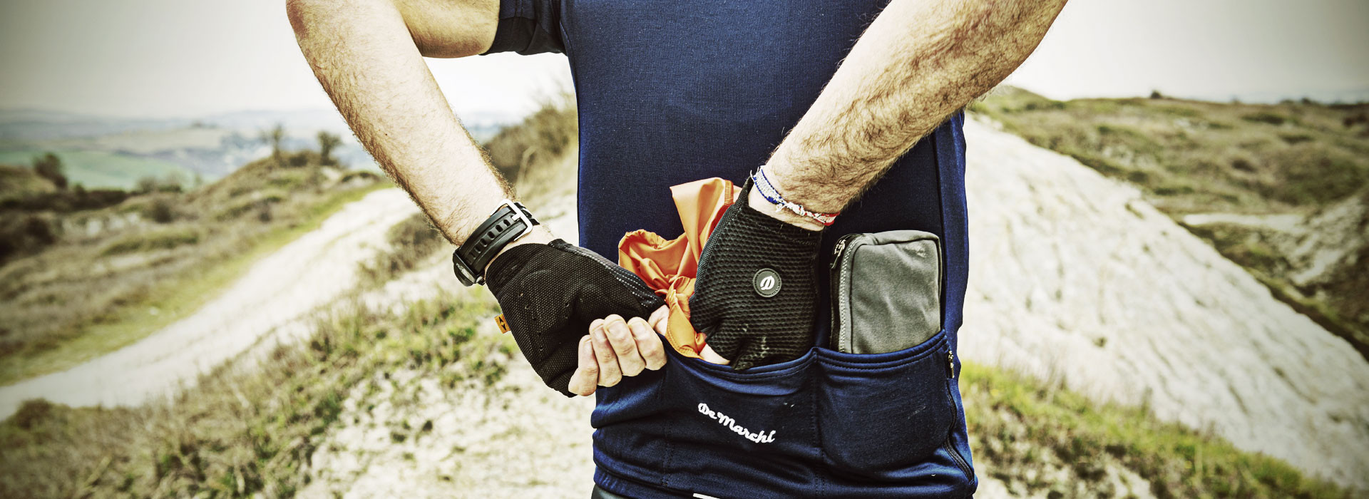 Demarchi - Short cycling gloves