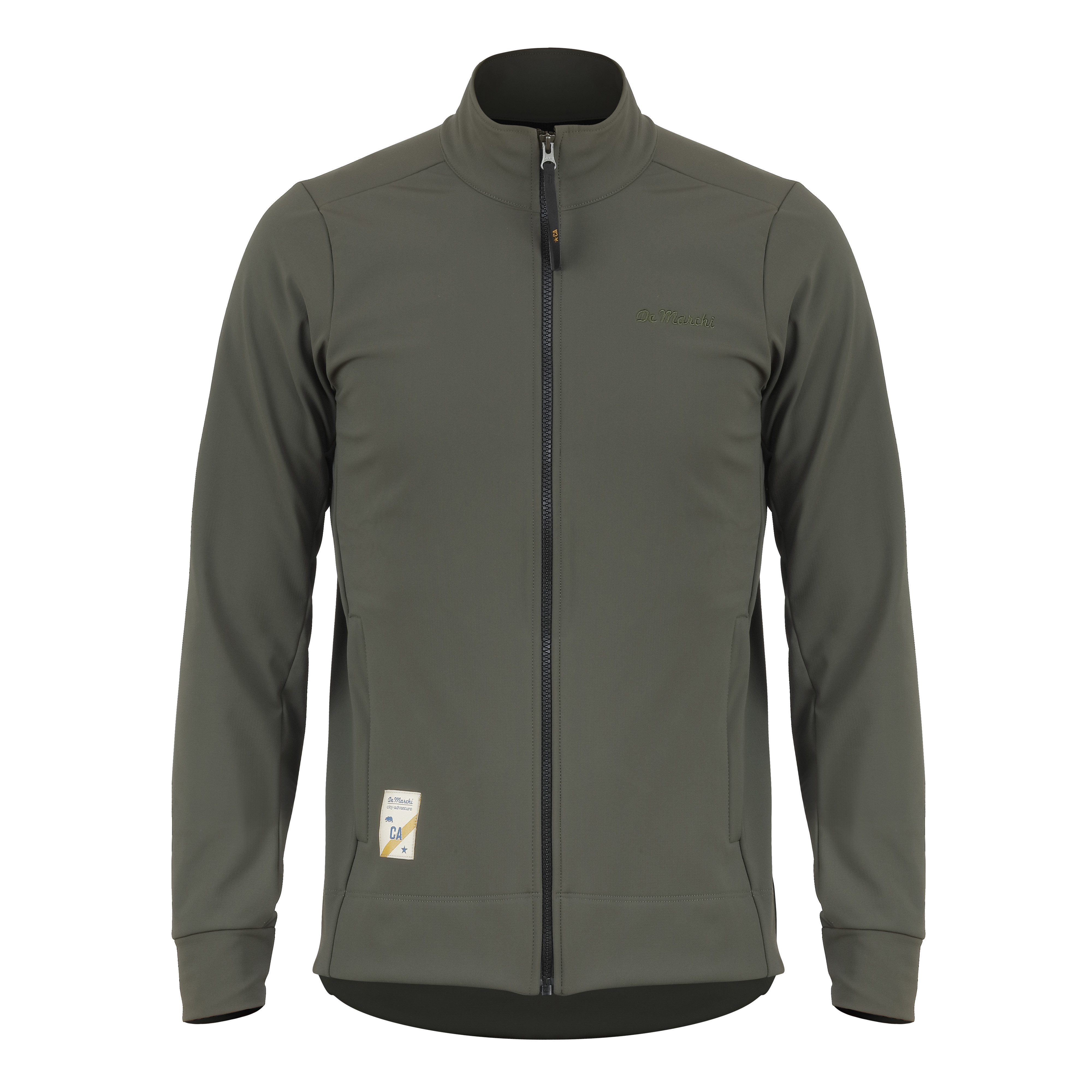 Classic Softshell Cycling Jacket, Military Olive Shop Now